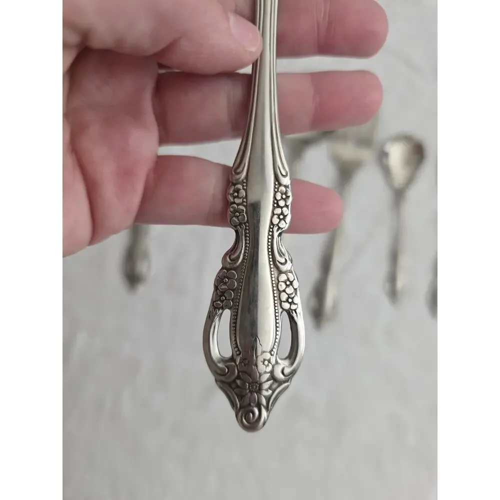 Oneida RAPHAEL Set of 6 Serving Pieces Stainless Flatware Lot